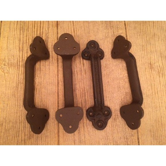 Cast Iron Gate Pull Handle 9" Long 05124 - Picture 12 of 12